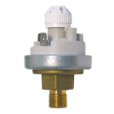 Presostat ø 45 mm, reglabil 5-20 mbar, racord ø 1/4" mm, gaz, 0360001 - 541073