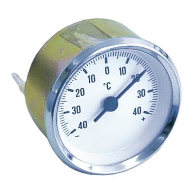 Termometru -40 +40°C, montare ø 60 mm, bulb ø 6x135 mm, capilar 2000 mm - 541082