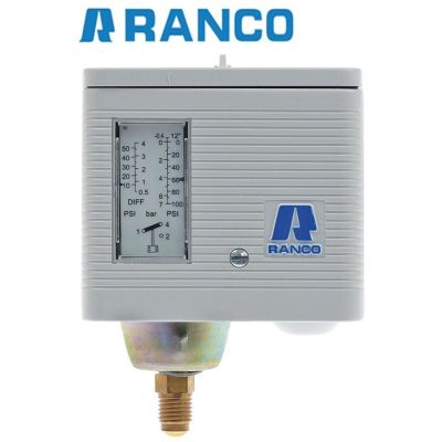 Presostat RANCO O16-H6703, pentru presiune joasa -0,3-7 bar, cu resetare automata, RANCO 016H6703106 - 541121