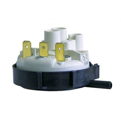Presostat ø 58 mm, 75 / 35 mbar, racord furtun ø 6 mm, contact 16 A, 250 V - 541141