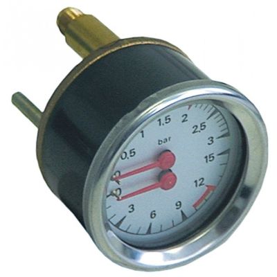 Manometru scala dubla 0-3 / 0-15 bar, ø 63 mm - 541202
