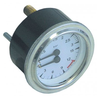 Manometru scala dubla ø 63 mm, 0-3 / 0-15 bar, racorduri 1/8" - 541220