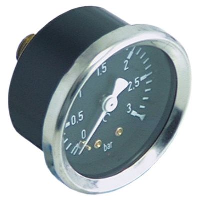 Manometru 0-3 bar, ø 52 mm, racord 1/4" pe spate - 541244