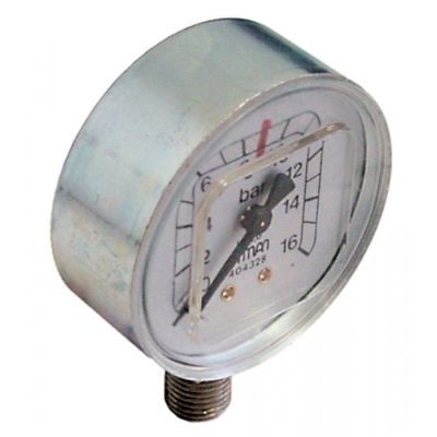 Manometru 0-16 bari, montare ø 62 mm, filet racord 1/4" - 541278