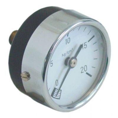 Manometru 0-20 bari, montare ø 52 mm, filet racord 1/8" - 541292
