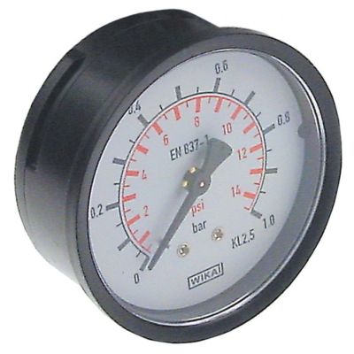 Manometru 0-1 bar, montare ø 63 mm, filet racord 1/4" - 541336