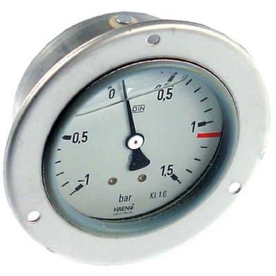 Manometru -1+1,5 bari, montare ø 60 mm, racord posterior filet 1/4" - 541337