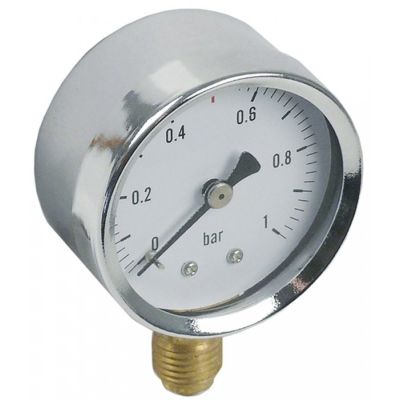 Manometru ø 52 mm, scala 0-1 bar, filet racord 1/4" - 541579