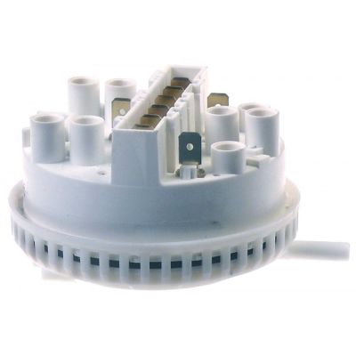 Presostat cu 3 nivele 150 / 95 mbar, 120 / 60 mbar si 40 / 15 mbar, ø 84 mm - 541592