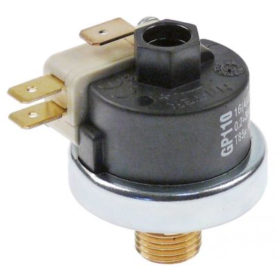pressure control pressure range 200-3000mbar connection 1/4" ø 38mm 250V 1CO 16A MA-TER - 541977