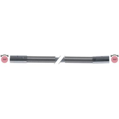 Furtun dus spalare L 1100 mm, racorduri rotative 1/2" - 542016