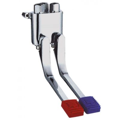 Robinet tip pedala pentru apa rece si calda, racorduri 1/2" - 542552