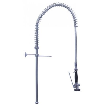 rising pipe short without swivel tap with spring, spring holder, hose, hand shower