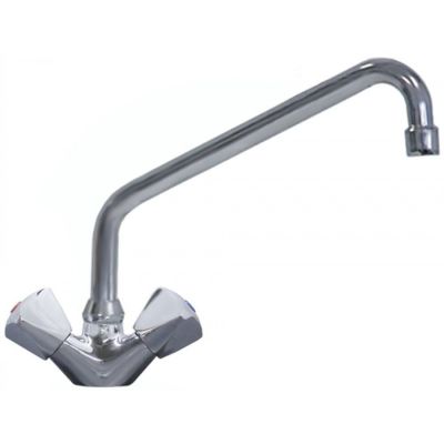 Baterie robinet monobloc cu armaturi ½", racorduri furtun 1/2", picurator lungime 300 mm, inaltime 235 mm - 547834