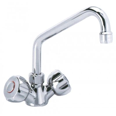 monobloc tap spout projection 300mm spout height 225mm connection ½" IT