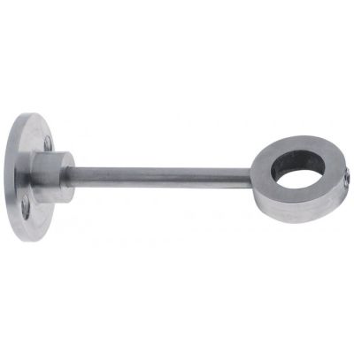 Brida sustinere teava coloana dus, L 100 mm, din inox - 549484