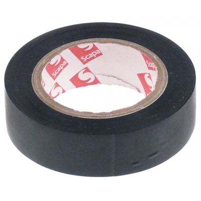 Banda izolatoare neagra, -10 +105 °C, latime 15 mm, lungime L 10 m, PVC, conform standard VDE - 550021
