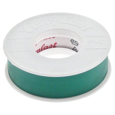 Banda izolatoare verde, -10 +105 °C, latime 15 mm, lungime L 10 m, PVC, conform standard VDE - 550026