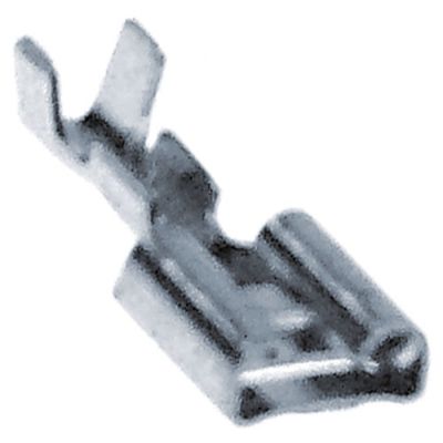 Papuc terminal 6,3 mm, pentru fir 0,5-1,5 mm², Fe gal Ni, t.max. 340°C, 100 buc - 550045