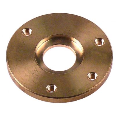 counterflange for fan motor ED ø 60mm int. ø 1 27,3mm int. ø 2 18,5mm thickness 5,8mm