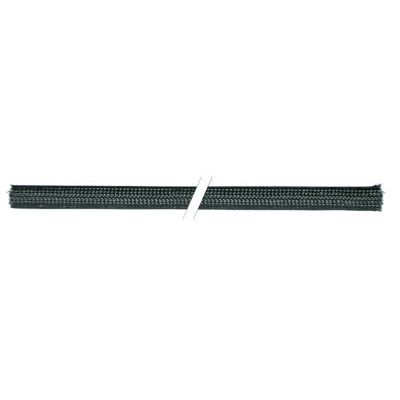 Tub de protectie varnis int. ø 10 mm, din fibra de sticla impregnata cu silicon, max. 500°C, lungime 10 metri - 550052