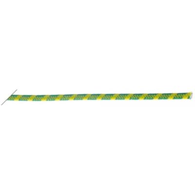 Conductor 2,5 mm² din fire de cupru nichelate, invelis fibra de sticla siliconata, culoare verde si galben, cantitate 10 metri - 550082