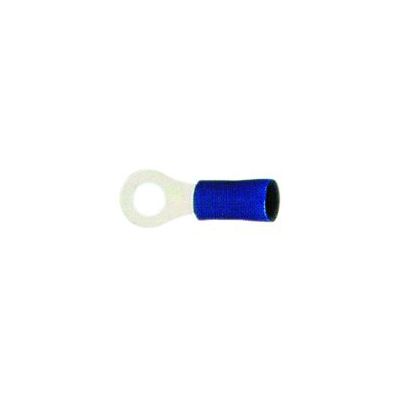 Papuc terminal inelar M4, ø 4,3 mm, fir 1,5-2,5mm², PVC, Cu gal Sn, t.max. 75°C, set 20 buc - 550163B