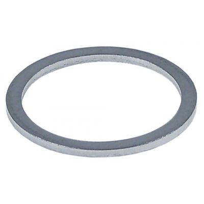 gasket aluminium D1 ø 27mm D2 ø 22mm thickness 1,5mm Qty 1 pcs
