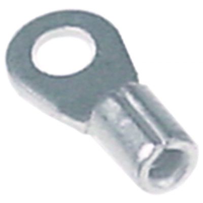 Papuci terminali inelari neizolati, marime 3,2 mm, pentru filet M3, pentru sectiuni 0.5-1.5 mm², Cu gal Sn, t.max. 125°C, plic cu 100 bucati - 550735