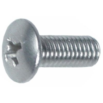 oval head screw M5 L 13mm stainless steel intake Phillips Qty 10 pcs