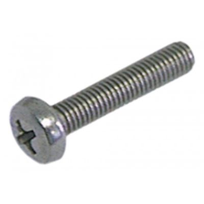 Surub inox M4, L filet 20 mm, DIN 7985/ISO 7045, set 20 bucati - 560064