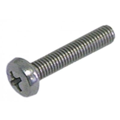 Surub inox M4, L filet 25 mm, DIN 7985/ISO 7045, set 20 bucati - 560065