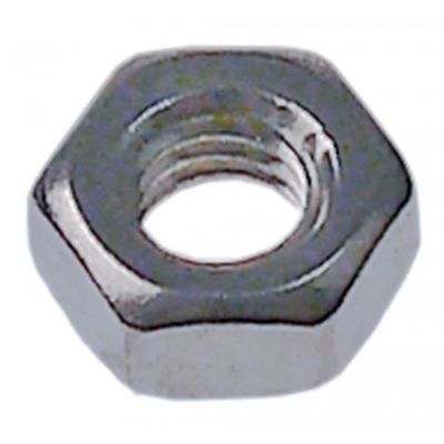 Piulita INOX M4, H 3,2 mm, hexagon 7mm, DIN 934, 20 de bucati - 560131