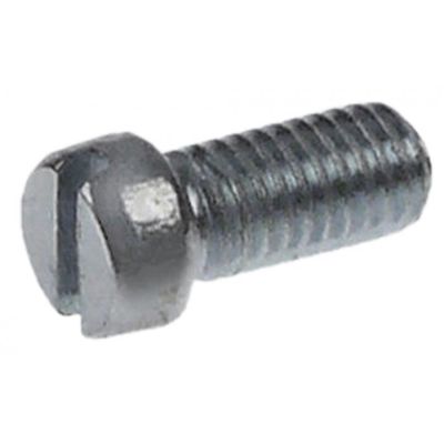 flat-headed bolt M5 thread length 10mm Qty 1 pcs intake slotted head ø 7mm head thickness 3mm
