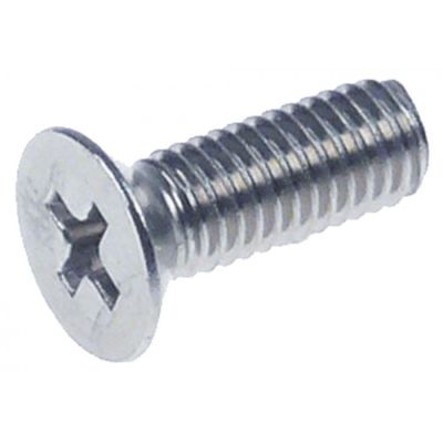 Surub din inox M5, L 14 mm, cap ø 9 mm, cruce Phillips - 560420