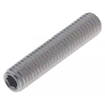 Surub grub fara cap, filet M5, L 25mm, din inox DIN 914/ISO 4027, hexagon 2,5 - 560457