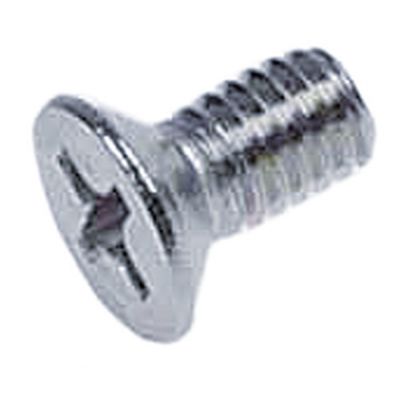 Surub inox cu cap inecat, filet M4, L 8 mm, DIN 965 / ISO 7046, punga cu 20 bucati - 560481