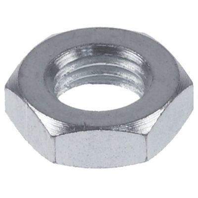 hexagonal nut thread M12x1,5 H 6mm WS 19 SS Qty 1 pcs zinc-plated