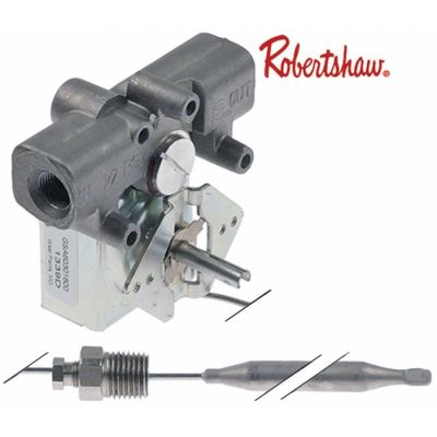 gas thermostat type GSA 60301800 93-204°C 200-400°F gas inlet 1/4" CCT (tube ø 1/4")