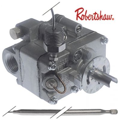 gas thermostat type FDL 30136 t.max. 204 °C 93-204°C 200-400°F gas inlet 3/8" IT