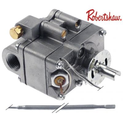 gas thermostat type 65-287°C 150-550°F gas inlet 1/2" NPT gas outlet 1/2" NPT