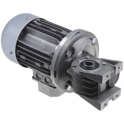 gear motor NERI type M63B4 120 W 230 V voltage DC 50 Hz 1360 rpm shaft ø 14 mm L 308 mm W 140 mm