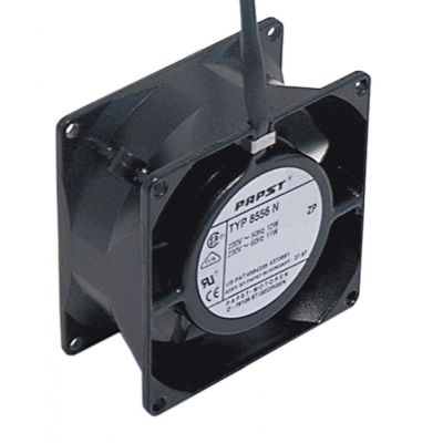 Ventilator Axial, L 80 mm, W 80 mm, H 38 mm, 230 V AC, 50/60 Hz, 12 W, rulment cu bile, nr. prod. 8556N - Cod 601038