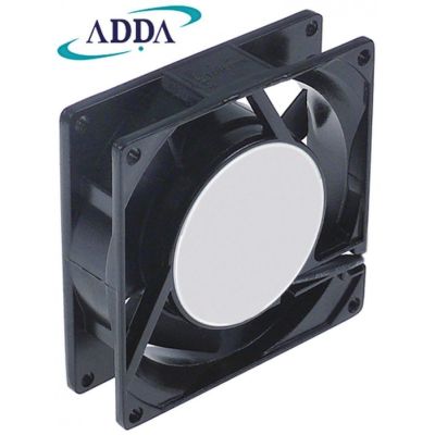 Ventilator axial patrat 92 x 92 mm, H 25 mm, 230 V, 14,5 W, rulment cu bile - 601055