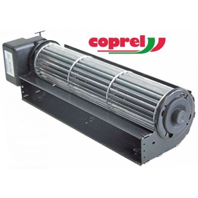 Ventilator tangential 26 W, 230 V, cu tambur L 270 mm, ø 60 mm, pozitie motor stanga, frigorifice -10 +60 °C - 601057