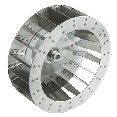Palete pentru motor de ventilator de aer cald, D1 ø 220 mm D2 ø 11,5 mm D3 ø 16,5 mm, H1 78 mm H2 30 mm, palete 20 - Cod 601064