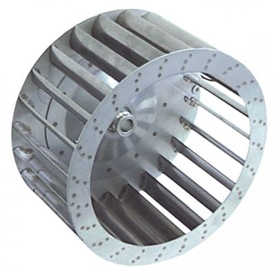 fan wheel D1 ø 310mm H1 160mm vanes 24 D2 ø 19,5mm D3 ø 23mm H2 46mm