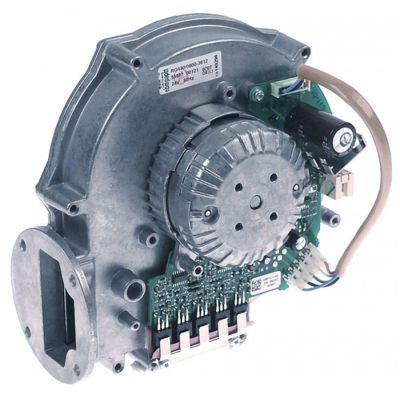 radial fan 24V AC 50Hz H1 180mm L1 175mm D1 ø 43mm W1 84mm W2 33mm H2 59mm W3 82mm H3 83mm