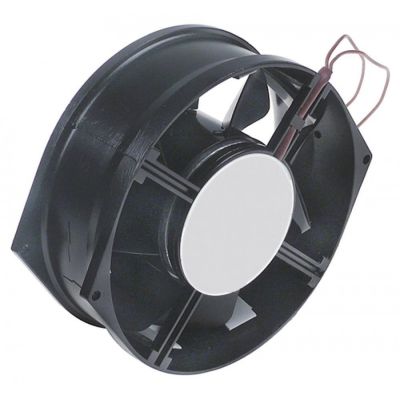Ventilator Axial, L 172 mm, W 150 mm, H 55 mm, 230 V AC, 50/60 Hz, 40/46 W, rulment cu bile, conectare cu cablu, metalic - Cod 601132