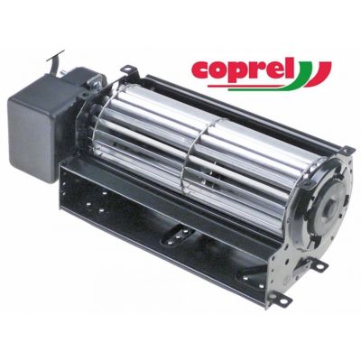 cross flow fan COPREL FFL roller ø 60mm roller length 180mm laminated core thickness 20mm